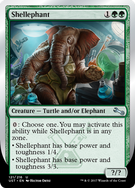 Shellephant (Unstable) Light Play Foil