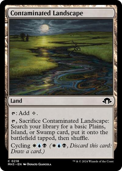 Contaminated Landscape (Modern Horizons 3) Near Mint Foil