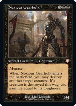 Noxious Gearhulk (Commander: The Brothers' War) Light Play