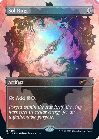 Sol Ring (1494) (Galaxy Foil) (Secret Lair) Light Play Foil
