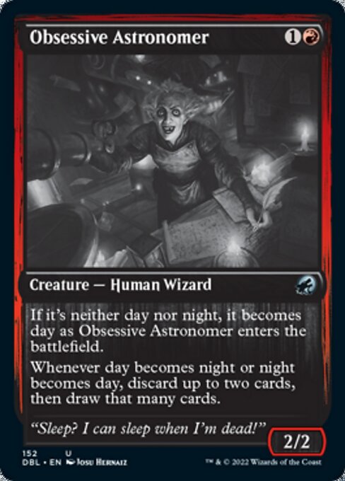 Obsessive Astronomer (Innistrad: Double Feature) Near Mint
