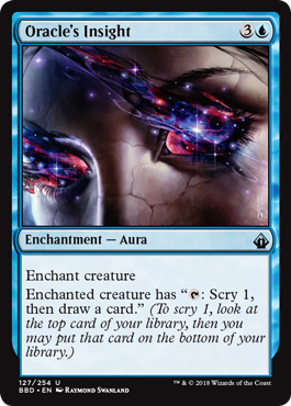 Oracle's Insight (Battlebond) Light Play Foil
