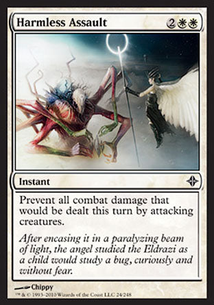 Harmless Assault (Rise of the Eldrazi) Light Play Foil