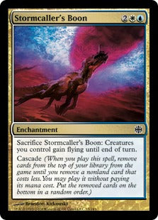 Stormcaller's Boon (Alara Reborn) Light Play