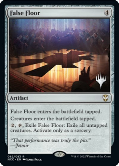 False Floor (Promo Pack: Streets of New Capenna) Near Mint Foil