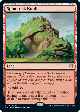 Spinerock Knoll (Commander 2020 Ikoria) Near Mint