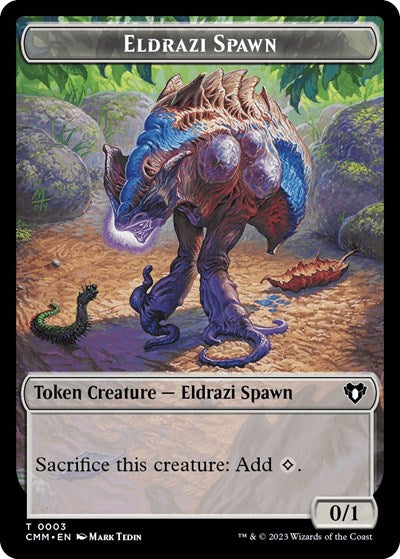 Eldrazi Spawn / Ogre Double-Sided Token (Commander Masters) Near Mint