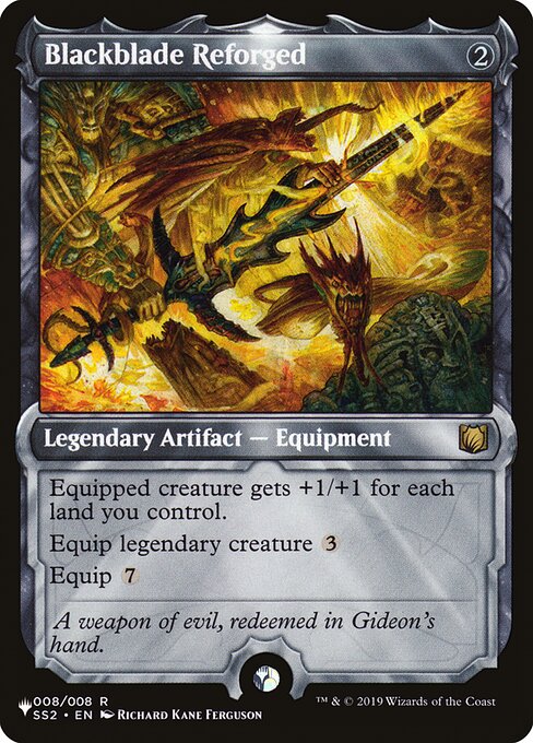 Blackblade Reforged (The List) Light Play