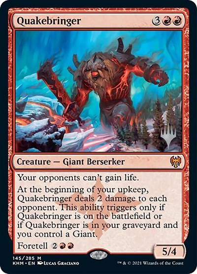 Quakebringer (Promo Pack: Kaldheim) Light Play