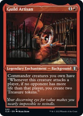 Guild Artisan (Etched Foil) (Commander Legends: Battle for Baldur's Gate) Light Play Foil