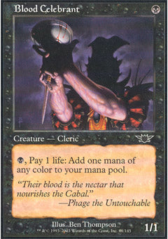 Blood Celebrant (Legions) Damaged / Poor Foil