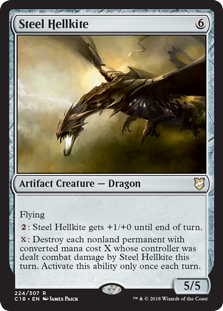 Steel Hellkite (Commander 2018) Medium Play