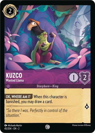 Kuzco - Wanted Llama (Rise of the Floodborn) Near Mint