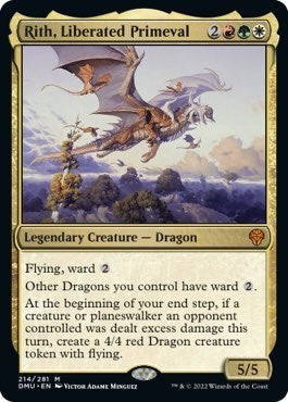 Rith, Liberated Primeval (Dominaria United) Light Play Foil