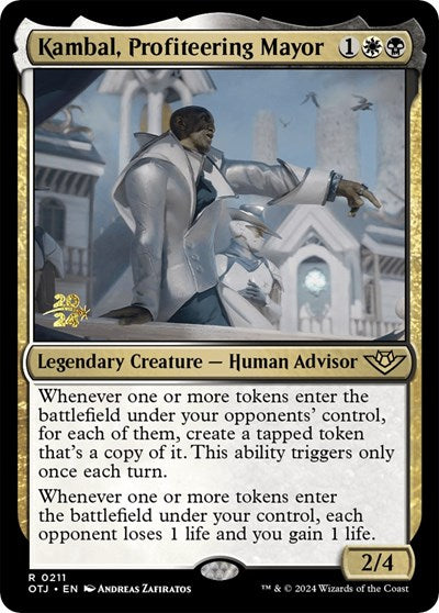 Kambal, Profiteering Mayor (Promos: Prerelease Cards) Light Play Foil