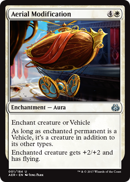 Aerial Modification (Aether Revolt) Medium Play Foil