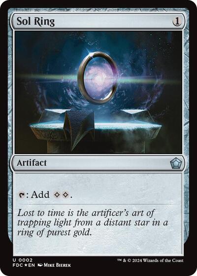 Sol Ring (Commander: Foundations) Near Mint Foil