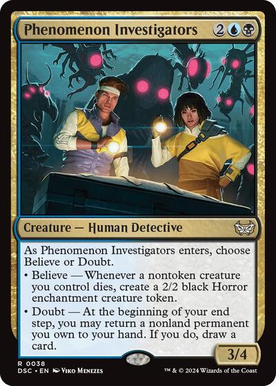 Phenomenon Investigators (Commander: Duskmourn: House of Horror) Light Play