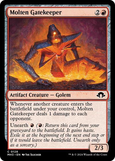 Molten Gatekeeper (Modern Horizons 3) Near Mint Foil
