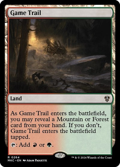 Game Trail (Commander: Murders at Karlov Manor) Light Play