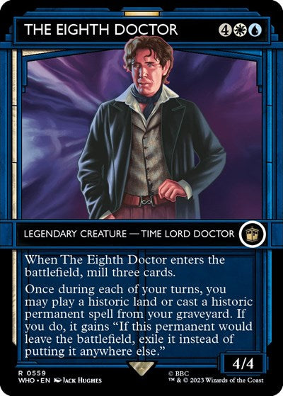 The Eighth Doctor (Showcase) (Universes Beyond: Doctor Who) Light Play Foil