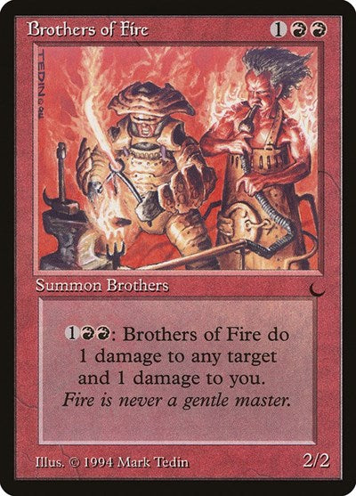 Brothers of Fire (The Dark) Medium Play