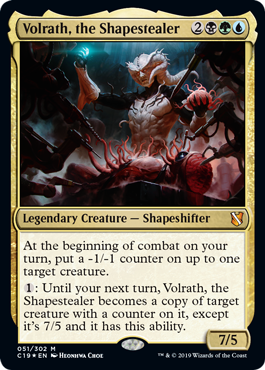 Volrath, the Shapestealer (Commander 2019) Light Play Foil