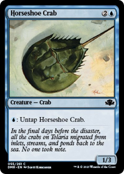 Horseshoe Crab (Dominaria Remastered) Light Play