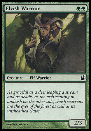 Elvish Warrior (Morningtide) Light Play