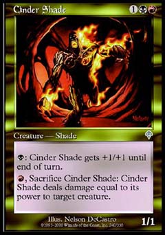 Cinder Shade (Invasion) Medium Play