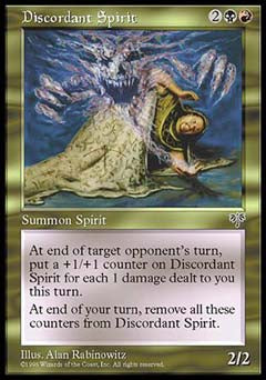 Discordant Spirit (Mirage) Medium Play