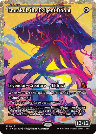 Emrakul  the Exigent Doom  Showcase   Fracture Foil|2|0|0.00