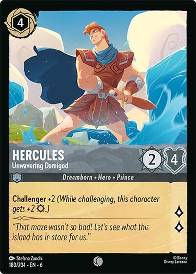 Hercules - Unwavering Demigod (Azurite Sea) Near Mint