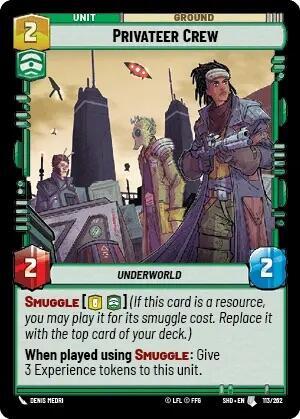 Privateer Crew (Shadows of the Galaxy) Near Mint Foil