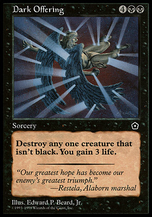 Dark Offering (Portal Second Age) Medium Play