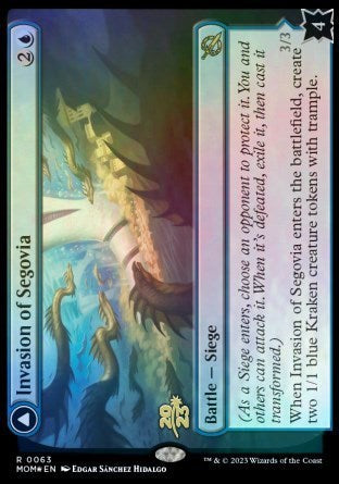 Invasion of Segovia (Promos: Prerelease Cards) Near Mint Foil