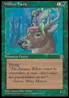 Willow Faerie (1) (Homelands) Medium Play