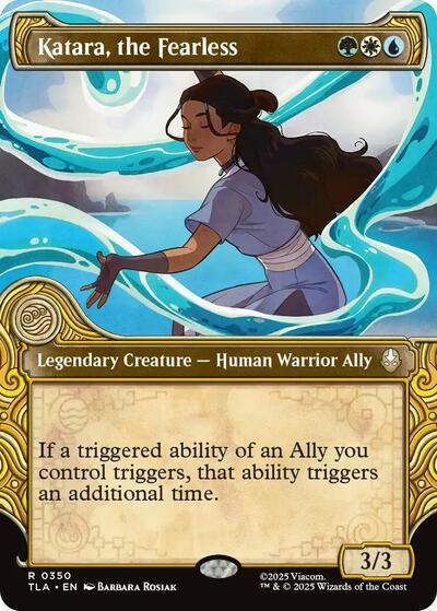 Katara, the Fearless (Showcase) (Avatar: The Last Airbender) Near Mint