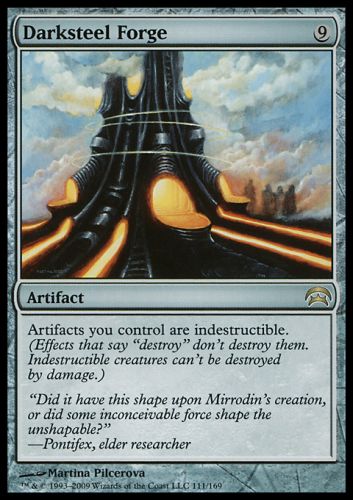Darksteel Forge (Planechase) Light Play