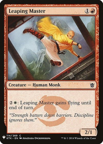 Leaping Master (Mystery Booster) Near Mint