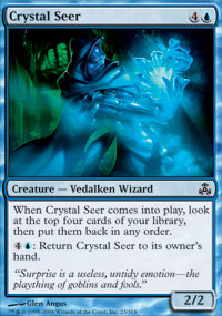 Crystal Seer (Guildpact) Medium Play Foil