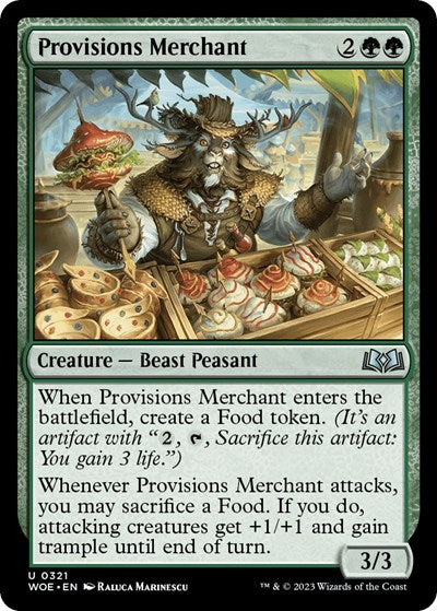 Provisions Merchant (Wilds of Eldraine) Medium Play Foil