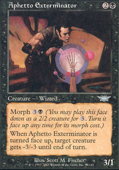 Aphetto Exterminator (Legions) Medium Play Foil