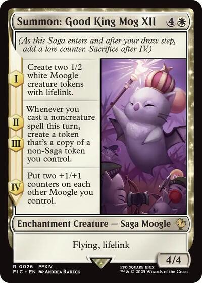 Summon  Good King Mog XII  Surge Foil|1|0|0.00