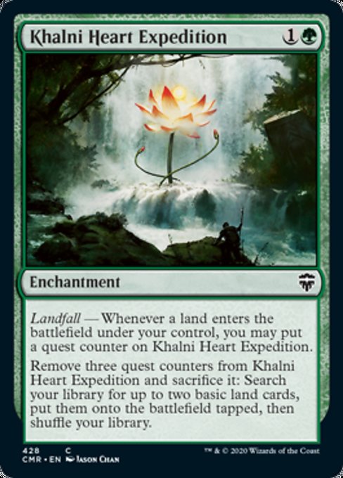 Khalni Heart Expedition (Commander 2020 Commander Legends) Light Play