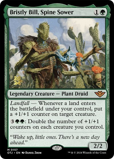 Bristly Bill, Spine Sower (Promos: Prerelease Cards) Light Play Foil