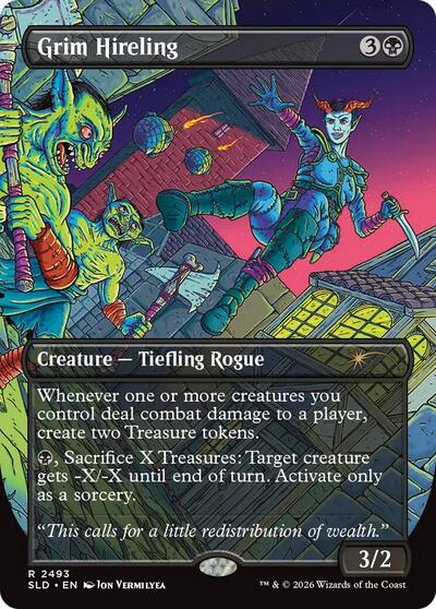 Grim Hireling (Secret Lair) Near Mint Foil