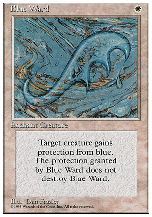 Blue Ward (4th Edition) Light Play