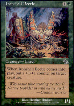 Ironshell Beetle (Judgment) Medium Play Foil