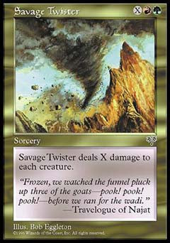 Savage Twister (Mirage) Medium Play